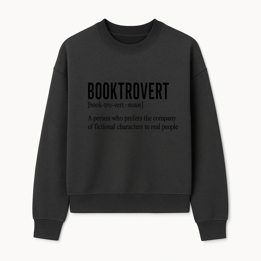 Booktrovert Definition Wall Art | Literary Gifts | Book Lover Decor | Fictional Characters | Introvert Gift Idea | Home Decor - Sweatshirt 1758388398365.jpg