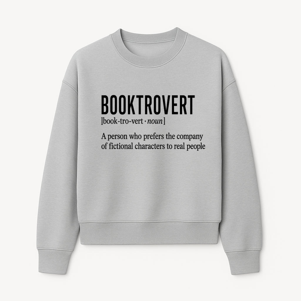 Booktrovert Definition Wall Art | Literary Gifts | Book Lover Decor | Fictional Characters | Introvert Gift Idea | Home Decor - Sweatshirt 1758388398664.jpg