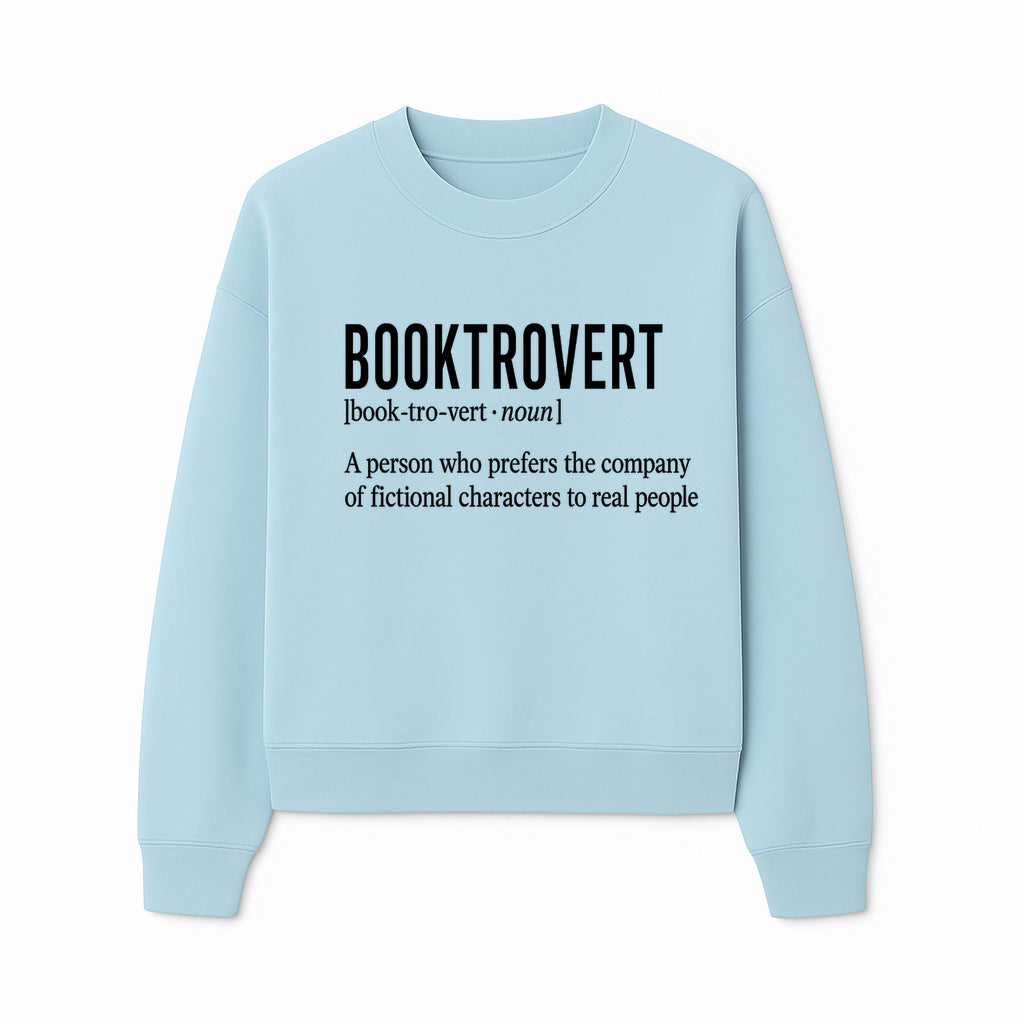 Booktrovert Definition Wall Art | Literary Gifts | Book Lover Decor | Fictional Characters | Introvert Gift Idea | Home Decor - Sweatshirt 1758388398809.jpg