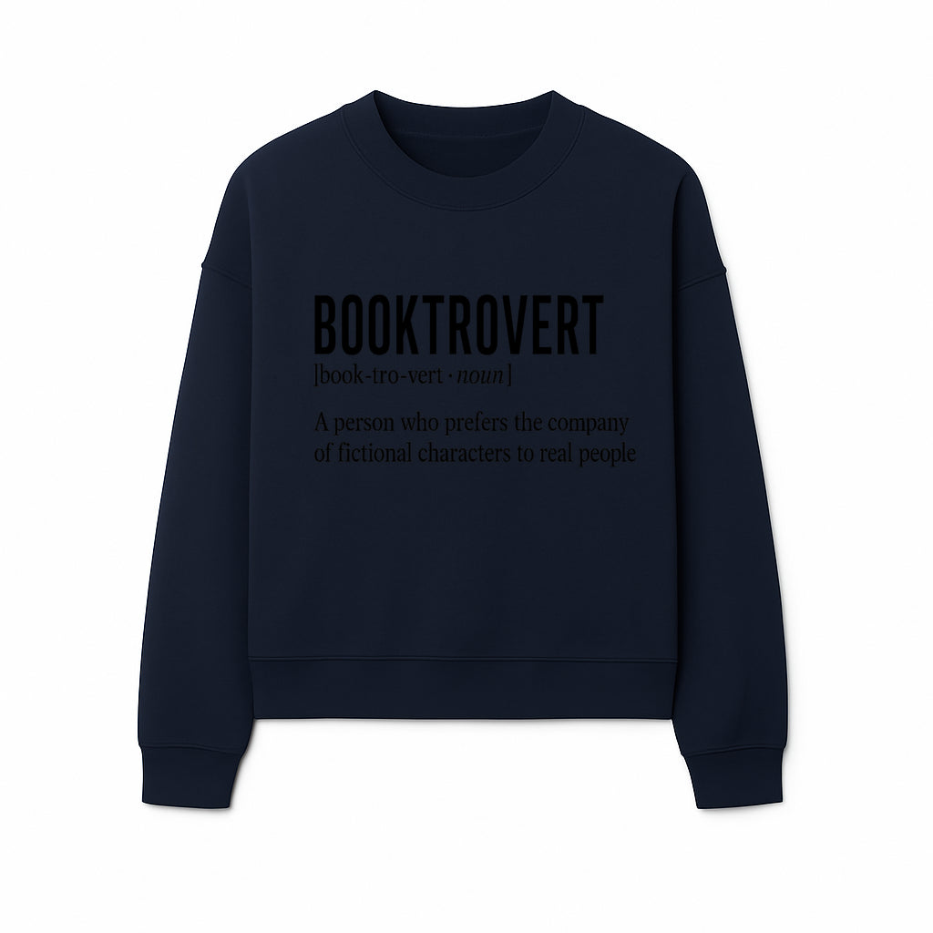Booktrovert Definition Wall Art | Literary Gifts | Book Lover Decor | Fictional Characters | Introvert Gift Idea | Home Decor - Sweatshirt 1758388399225.jpg