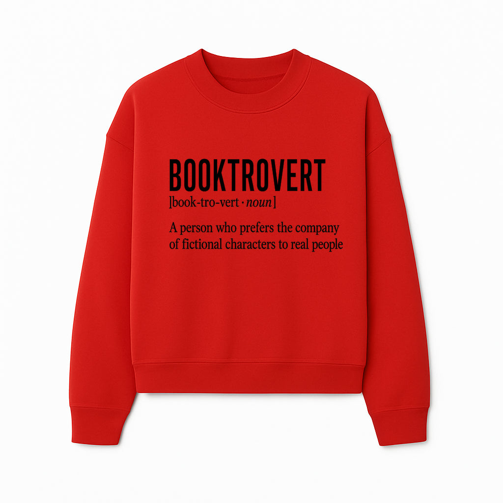 Booktrovert Definition Wall Art | Literary Gifts | Book Lover Decor | Fictional Characters | Introvert Gift Idea | Home Decor - Sweatshirt 1758388399368.jpg