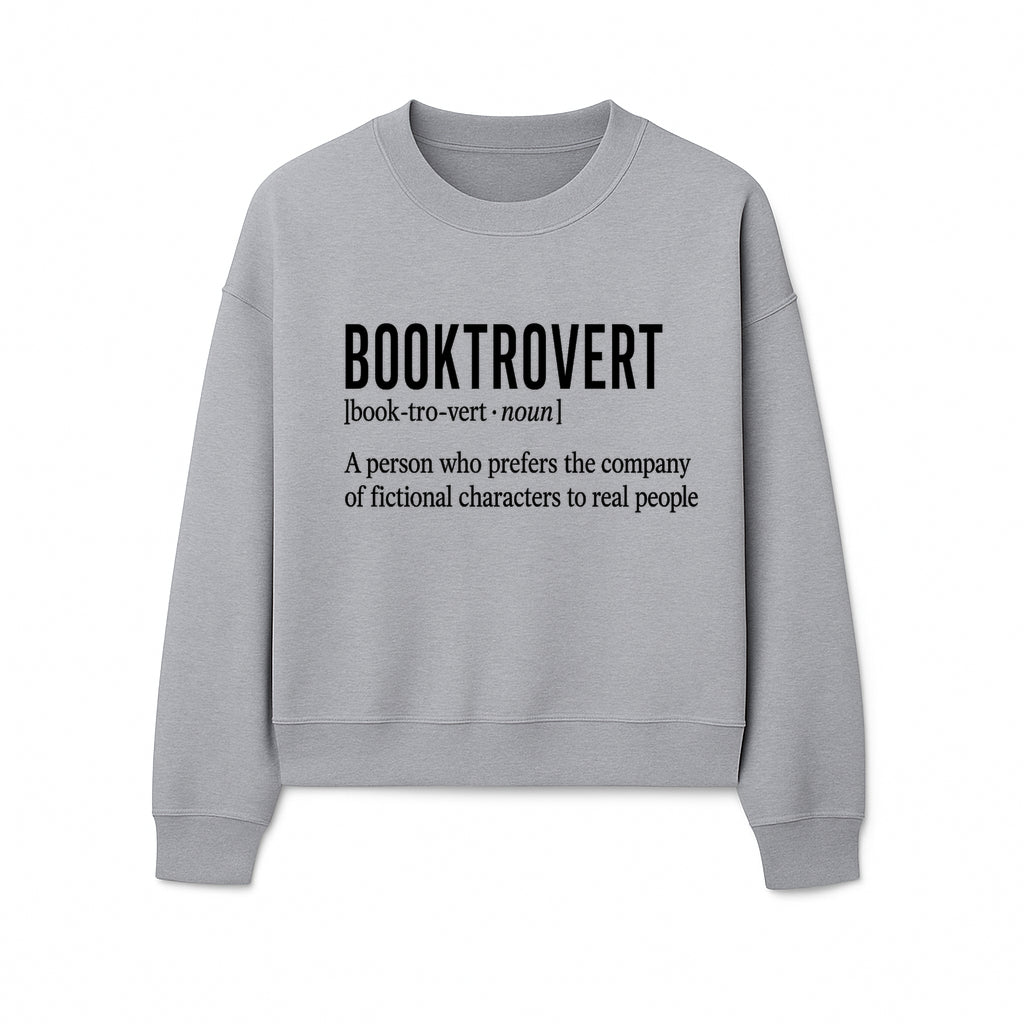 Booktrovert Definition Wall Art | Literary Gifts | Book Lover Decor | Fictional Characters | Introvert Gift Idea | Home Decor - Sweatshirt 1758388399509.jpg