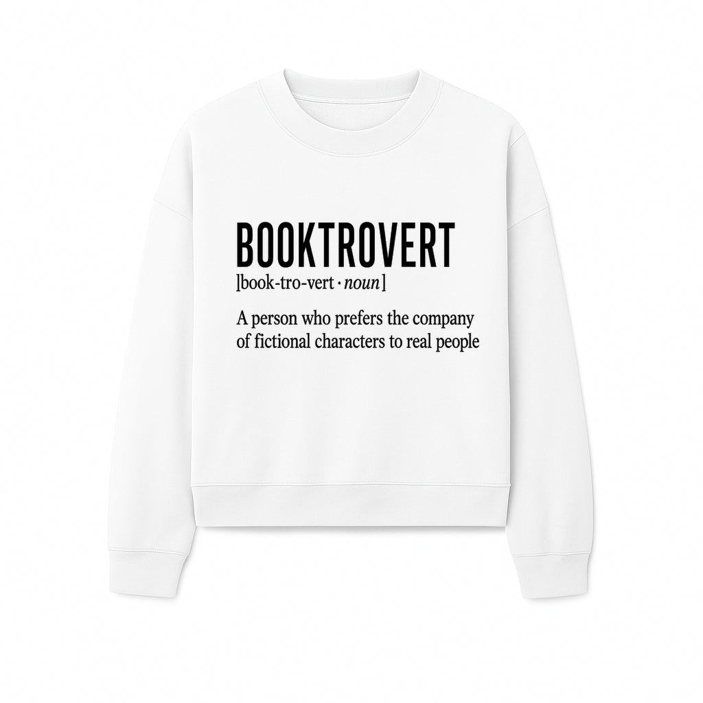Booktrovert Definition Wall Art | Literary Gifts | Book Lover Decor | Fictional Characters | Introvert Gift Idea | Home Decor - Sweatshirt 1758388399666.jpg