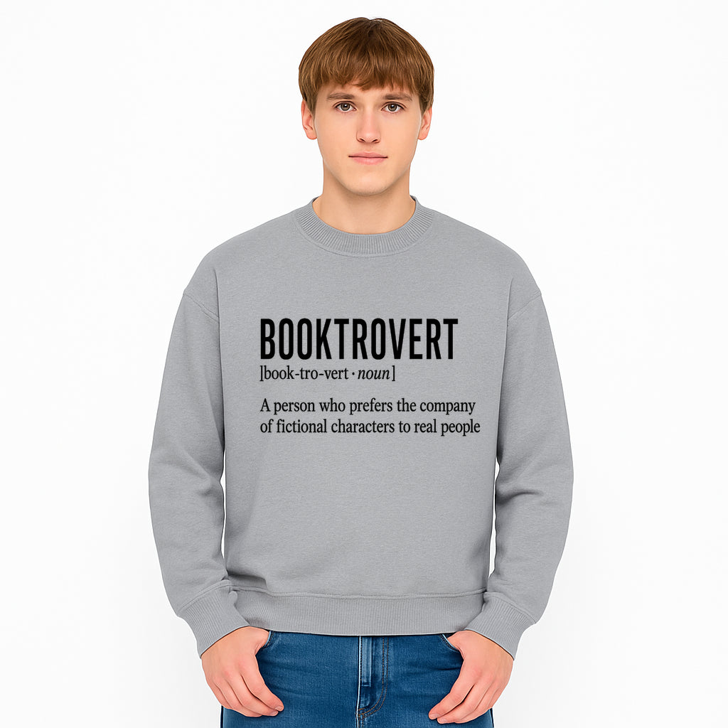Booktrovert Definition Wall Art | Literary Gifts | Book Lover Decor | Fictional Characters | Introvert Gift Idea | Home Decor - Sweatshirt 1758388400801.jpg