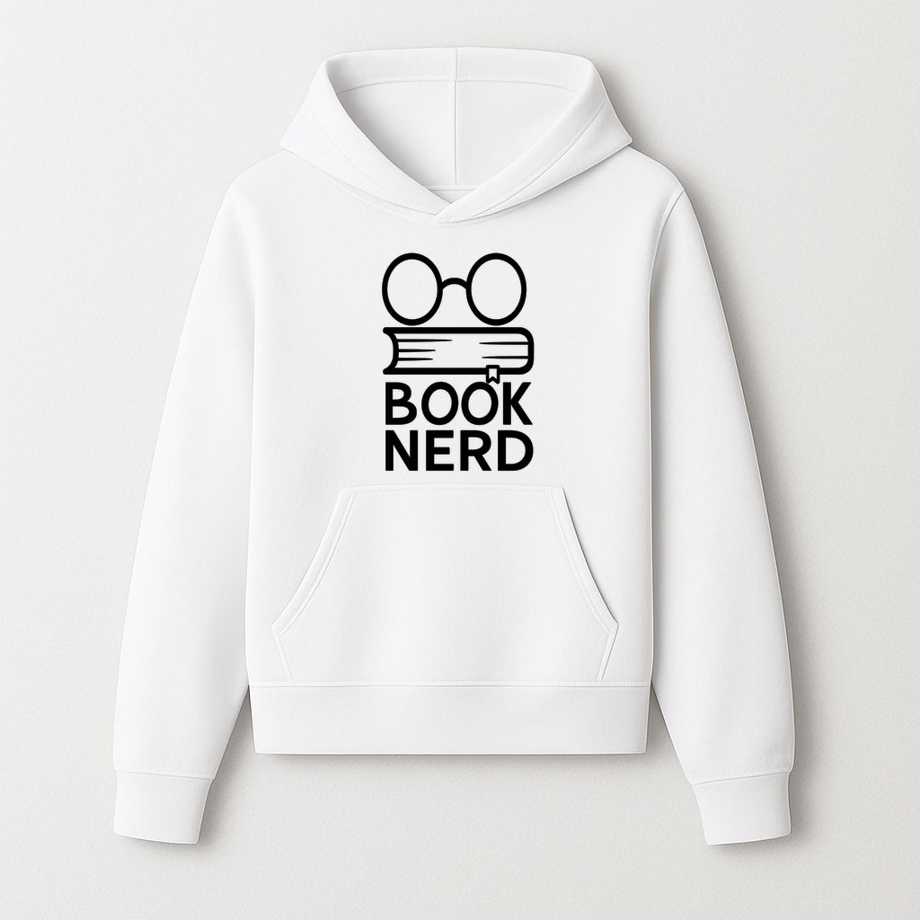 Book Nerd Glasses and Book Graphic Tee, Perfect for Book Lovers, Readers, and Literary Enthusiasts, Unisex Apparel - Hoodie 1758388402034.jpg