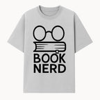 Book Nerd Glasses and Book Graphic Tee, Perfect for Book Lovers, Readers, and Literary Enthusiasts, Unisex Apparel - T-shirt 1758388403492.jpg