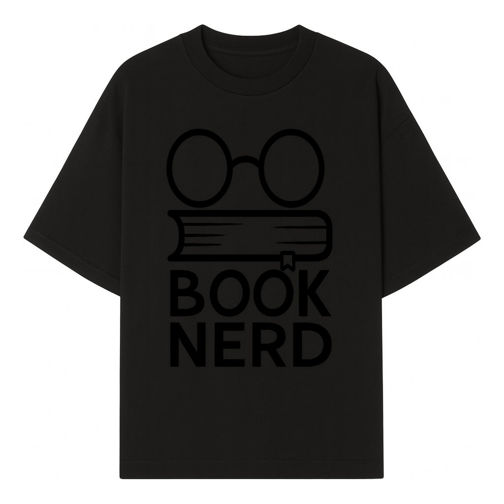 Book Nerd Glasses and Book Graphic Tee, Perfect for Book Lovers, Readers, and Literary Enthusiasts, Unisex Apparel - T-shirt 1758388403639.jpg