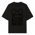 Book Nerd Glasses and Book Graphic Tee, Perfect for Book Lovers, Readers, and Literary Enthusiasts, Unisex Apparel - T-shirt 1758388403639.jpg