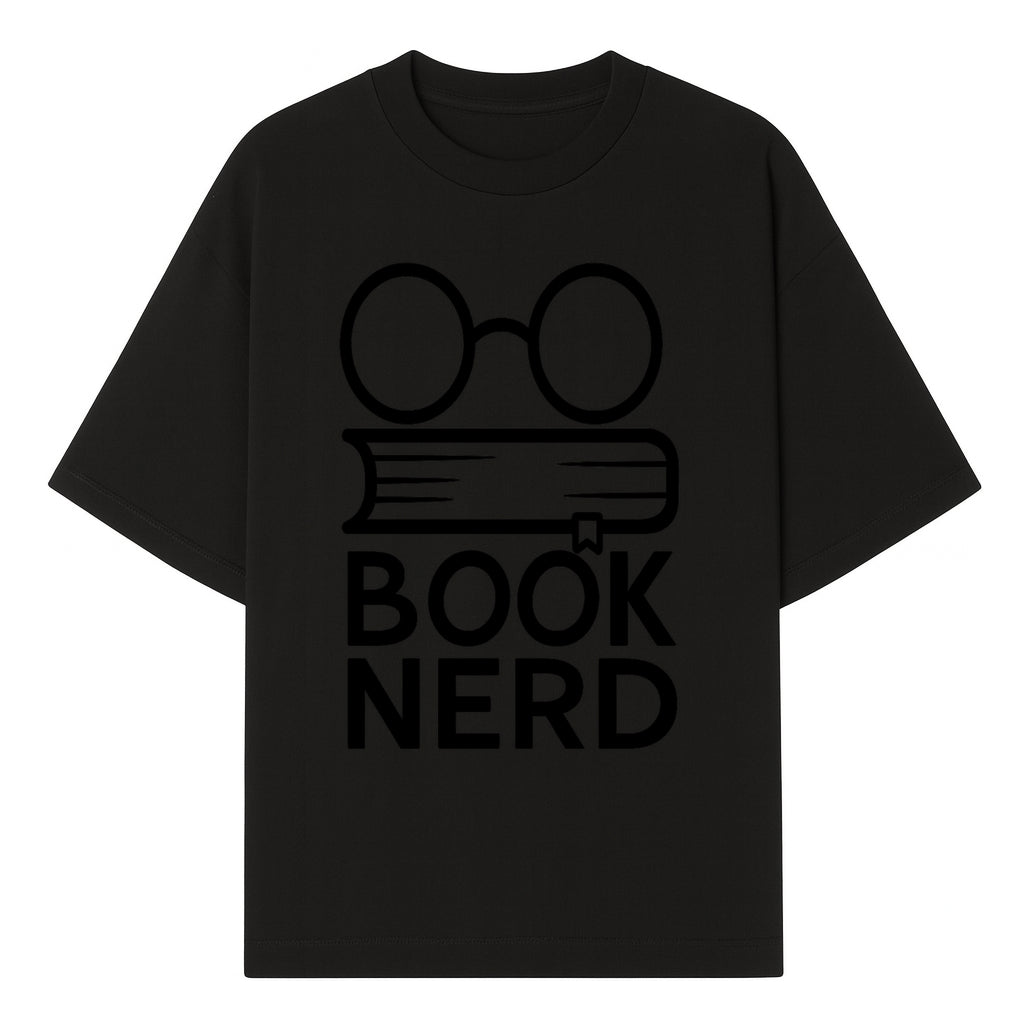 Book Nerd Glasses and Book Graphic Tee, Perfect for Book Lovers, Readers, and Literary Enthusiasts, Unisex Apparel - T-shirt 1758388403639.jpg