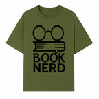 Book Nerd Glasses and Book Graphic Tee, Perfect for Book Lovers, Readers, and Literary Enthusiasts, Unisex Apparel - T-shirt 1758388403912.jpg