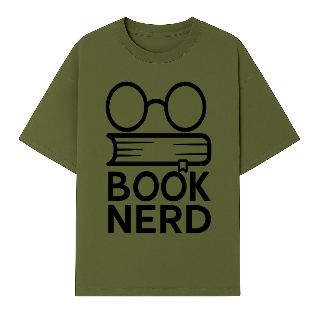 Book Nerd Glasses and Book Graphic Tee, Perfect for Book Lovers, Readers, and Literary Enthusiasts, Unisex Apparel - T-shirt 1758388403912.jpg