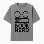 Book Nerd Glasses and Book Graphic Tee, Perfect for Book Lovers, Readers, and Literary Enthusiasts, Unisex Apparel - T-shirt 1758388404034.jpg