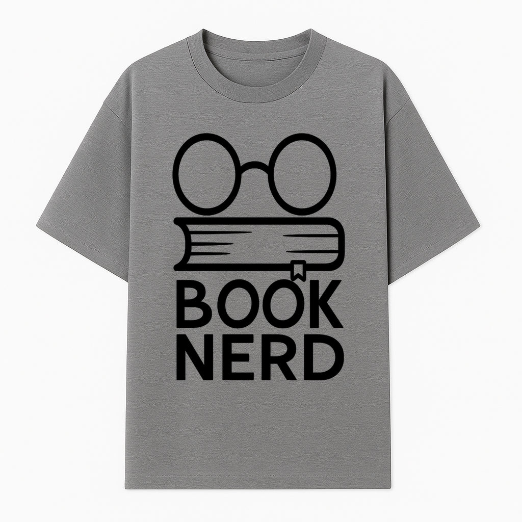 Book Nerd Glasses and Book Graphic Tee, Perfect for Book Lovers, Readers, and Literary Enthusiasts, Unisex Apparel - T-shirt 1758388404034.jpg