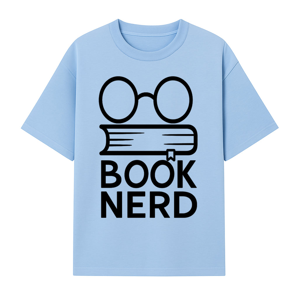Book Nerd Glasses and Book Graphic Tee, Perfect for Book Lovers, Readers, and Literary Enthusiasts, Unisex Apparel - T-shirt 1758388404207.jpg