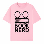 Book Nerd Glasses and Book Graphic Tee, Perfect for Book Lovers, Readers, and Literary Enthusiasts, Unisex Apparel - T-shirt 1758388404377.jpg