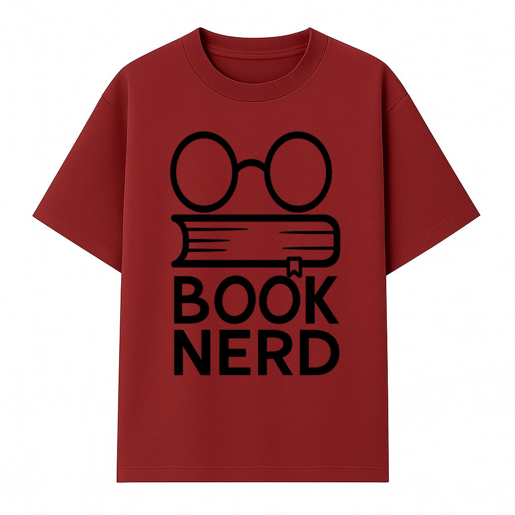 Book Nerd Glasses and Book Graphic Tee, Perfect for Book Lovers, Readers, and Literary Enthusiasts, Unisex Apparel - T-shirt 1758388404508.jpg