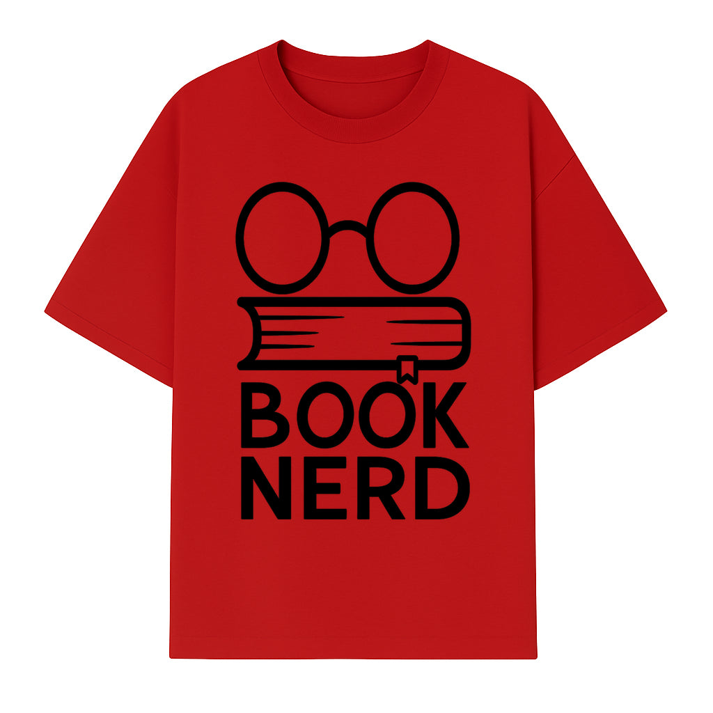 Book Nerd Glasses and Book Graphic Tee, Perfect for Book Lovers, Readers, and Literary Enthusiasts, Unisex Apparel - T-shirt 1758388404784.jpg