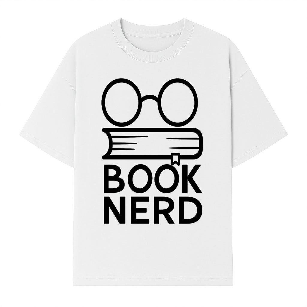 Book Nerd Glasses and Book Graphic Tee, Perfect for Book Lovers, Readers, and Literary Enthusiasts, Unisex Apparel - T-shirt 1758388405140.jpg