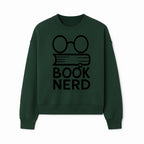 Book Nerd Glasses and Book Graphic Tee, Perfect for Book Lovers, Readers, and Literary Enthusiasts, Unisex Apparel - Sweatshirt 1758388406894.jpg