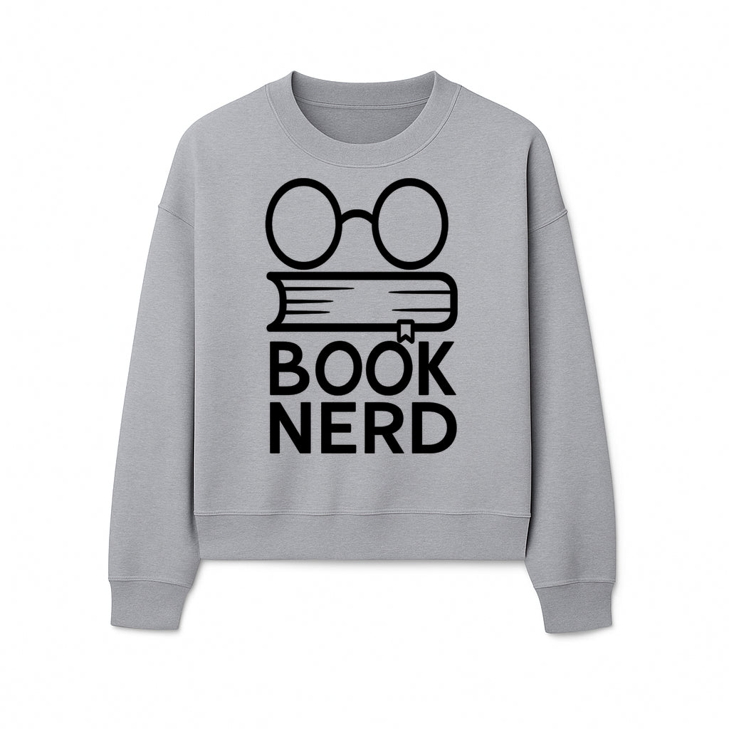 Book Nerd Glasses and Book Graphic Tee, Perfect for Book Lovers, Readers, and Literary Enthusiasts, Unisex Apparel - Sweatshirt 1758388407907.jpg
