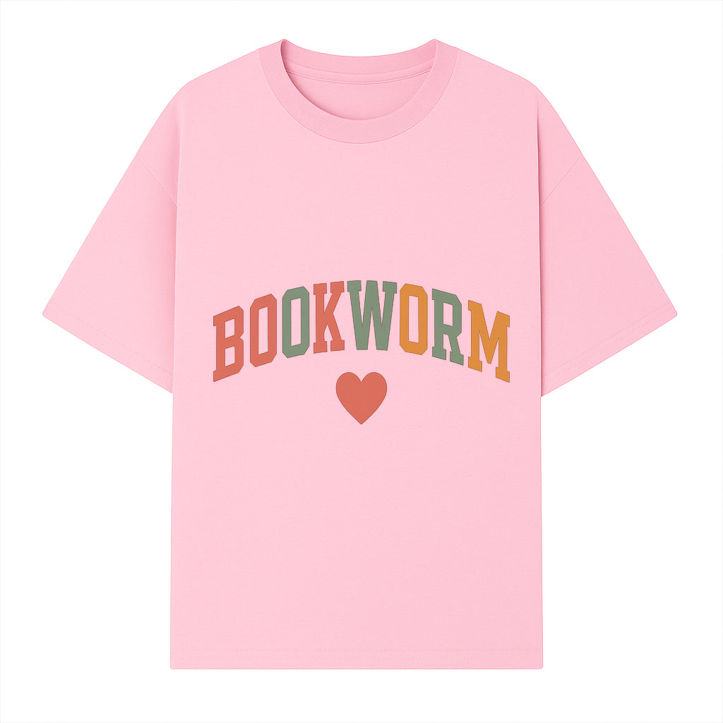 Bookworm Wall Art - Colorful Home Decor for Book Lovers - Reading Wall Sign - Literary Gift for Book Enthusiasts - T-shirt 1758388408067.jpg