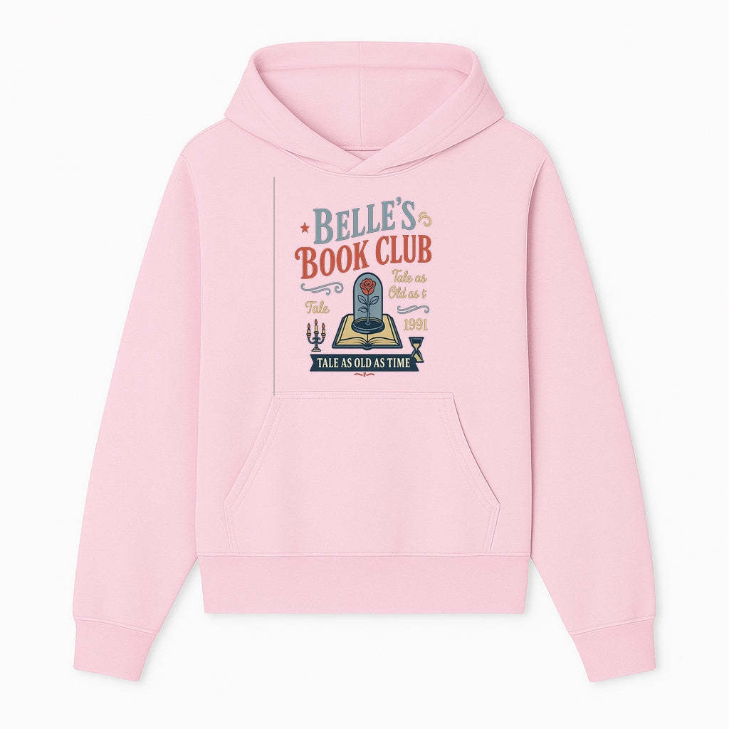 Belle's Book Club Vintage Design, Tale as Old as Time 1991, Decorative Wall Art, Literary Gifts, Fairy Tale Decor, Reading Lovers - Hoodie 1758388413269.jpg