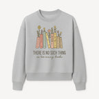 Books and Flowers Wall Art Print - 'There Is No Such Thing as Too Many Books' Quote Home Decor for Book Lovers - Sweatshirt 1758388417411.jpg