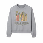 Books and Flowers Wall Art Print - 'There Is No Such Thing as Too Many Books' Quote Home Decor for Book Lovers - Sweatshirt 1758388418242.jpg