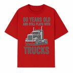 60th Birthday Truck Lover Shirt - Still Plays with Trucks - Vintage Humor Gift for Men - T-shirt 1758556398861.jpg