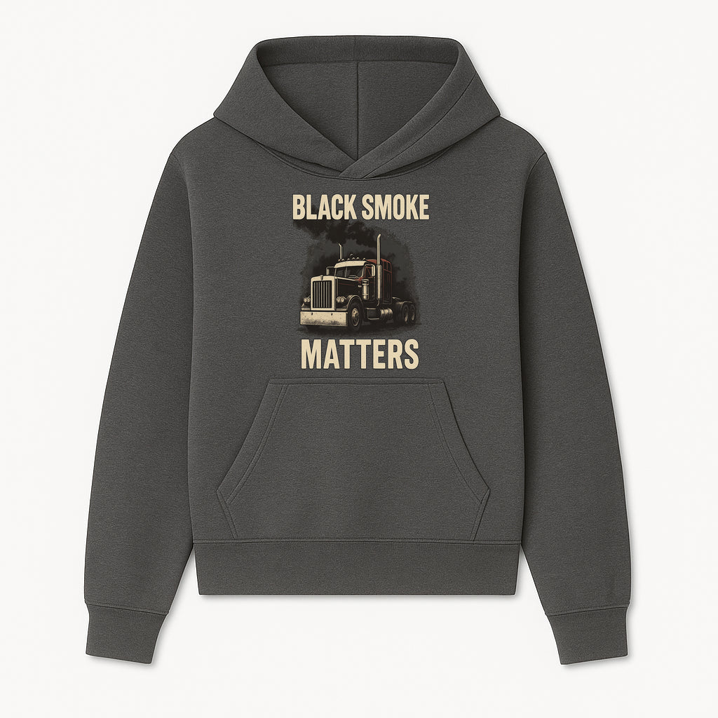 Black Smoke Matters Vintage Truck Graphic Tee - Trucking Apparel for Diesel Enthusiasts - Hoodie 1758556401359.jpg