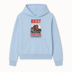 Best Truckin' Papa Ever T-Shirt | Gift for Truck Drivers | Father's Day Apparel | Red Truck Graphic Tee - Hoodie 1758556403296.jpg