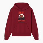 Best Truckin' Papa Ever T-Shirt | Gift for Truck Drivers | Father's Day Apparel | Red Truck Graphic Tee - Hoodie 1758556403573.jpg
