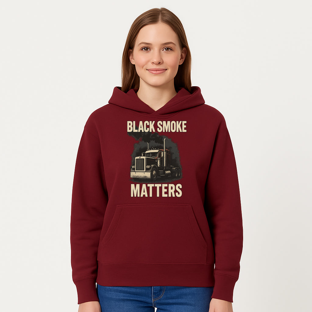 Black Smoke Matters Vintage Truck Graphic Tee - Trucking Apparel for Diesel Enthusiasts - Hoodie 1758556403870.jpg