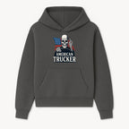 American Trucker Skeleton Graphic Tee - Bold Skull Design with Flag Print for Truck Drivers and Cycling Enthusiasts - Hoodie 1758556404327.jpg