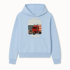 Best Truckin' Dad Ever Retro American Flag T-Shirt, Truck Driver Gift Tee, Father's Day Apparel for Dad - Hoodie 1758556404564.jpg