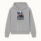 American Trucker Skeleton Graphic Tee - Bold Skull Design with Flag Print for Truck Drivers and Cycling Enthusiasts - Hoodie 1758556404599.jpg