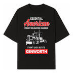 American Freight Relocation Engineer T-Shirt | Kenworth Truck Design | Trucking Gifts for Drivers | Essential Worker Apparel - T-shirt 1758556406486.jpg