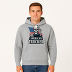 American Trucker Skeleton Graphic Tee - Bold Skull Design with Flag Print for Truck Drivers and Cycling Enthusiasts - Hoodie 1758556406698.jpg