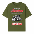 American Freight Relocation Engineer T-Shirt | Kenworth Truck Design | Trucking Gifts for Drivers | Essential Worker Apparel - T-shirt 1758556406736.jpg
