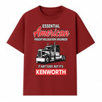 American Freight Relocation Engineer T-Shirt | Kenworth Truck Design | Trucking Gifts for Drivers | Essential Worker Apparel - T-shirt 1758556407318.jpg