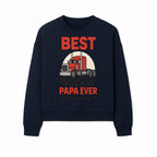 Best Truckin' Papa Ever T-Shirt | Gift for Truck Drivers | Father's Day Apparel | Red Truck Graphic Tee - Sweatshirt 1758556409431.jpg