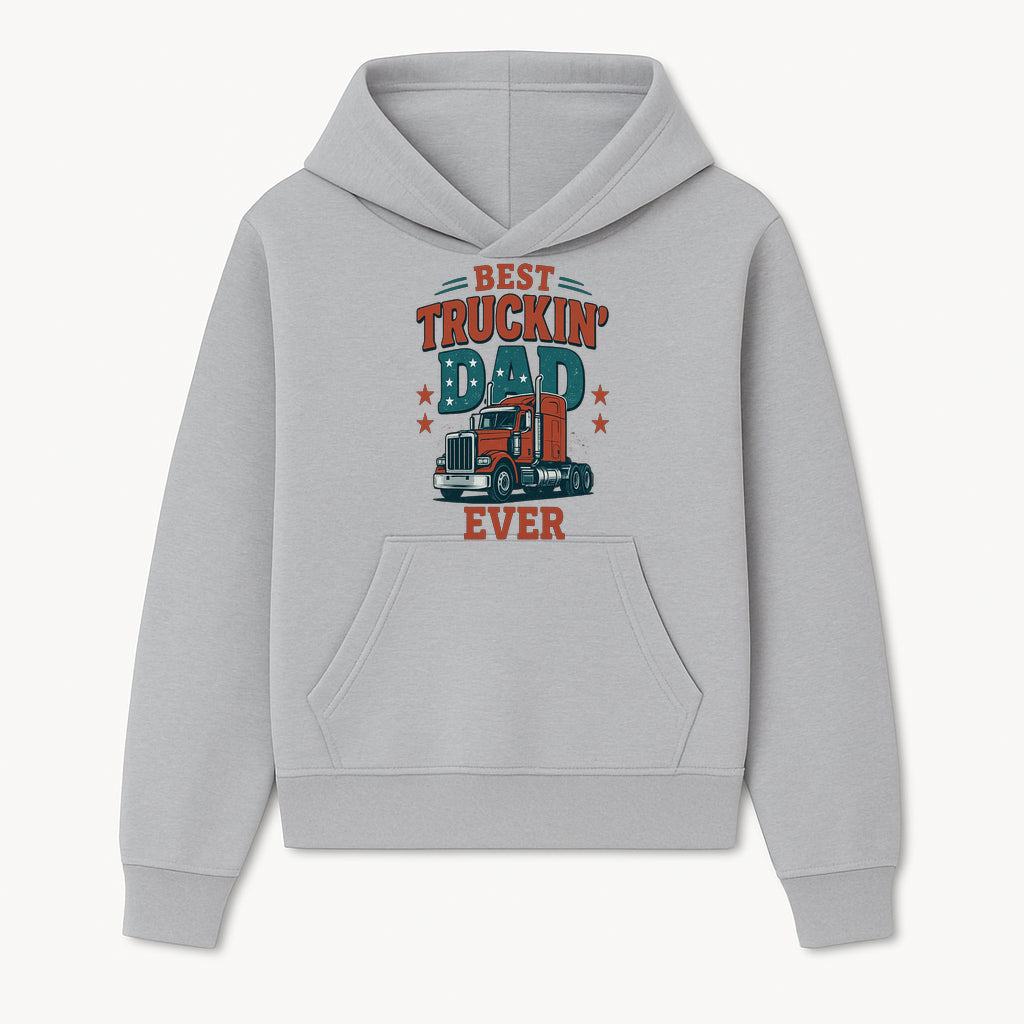Best Truckin' Dad Ever Vintage Graphic Tee, Truck Driver Gift, Father's Day Apparel, Cool Dad Shirt, Heavy-Duty Design - Hoodie 1758556412778.jpg