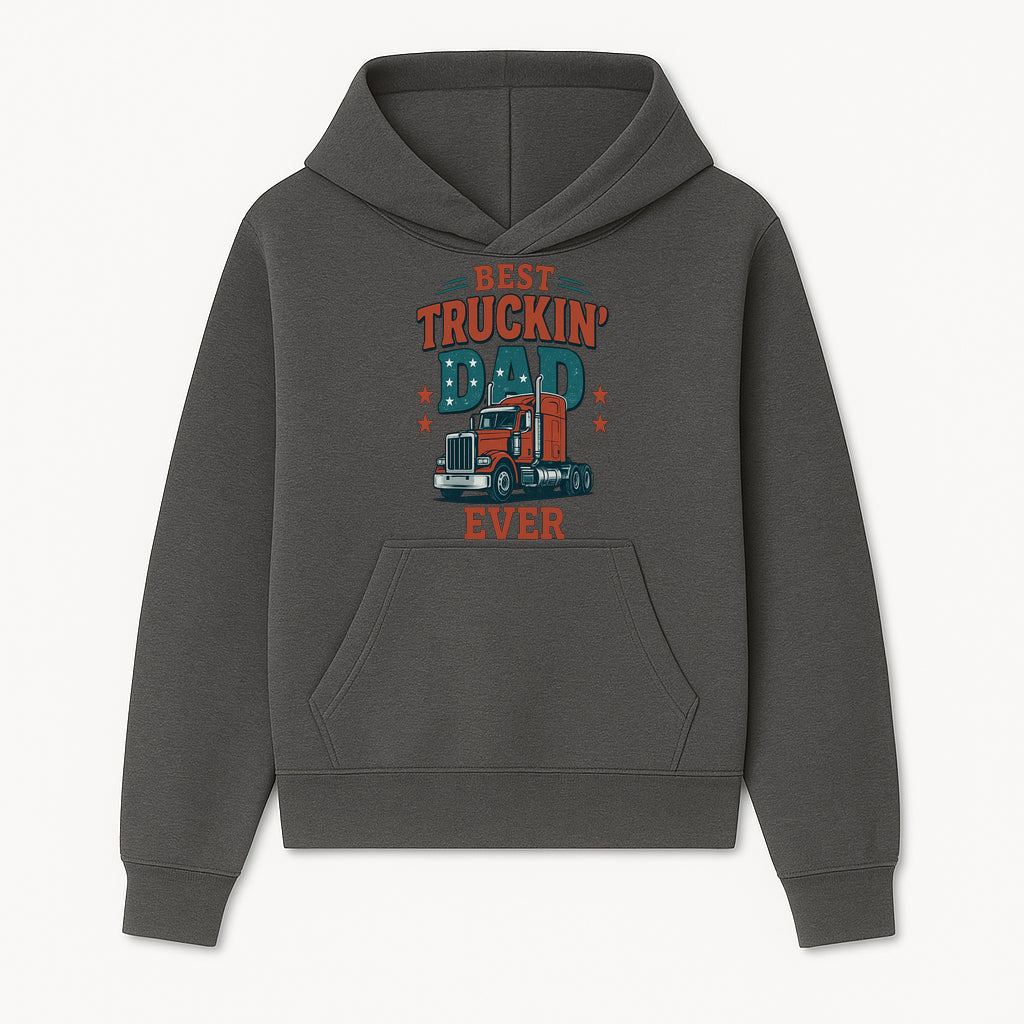 Best Truckin' Dad Ever Vintage Graphic Tee, Truck Driver Gift, Father's Day Apparel, Cool Dad Shirt, Heavy-Duty Design - Hoodie 1758556413021.jpg