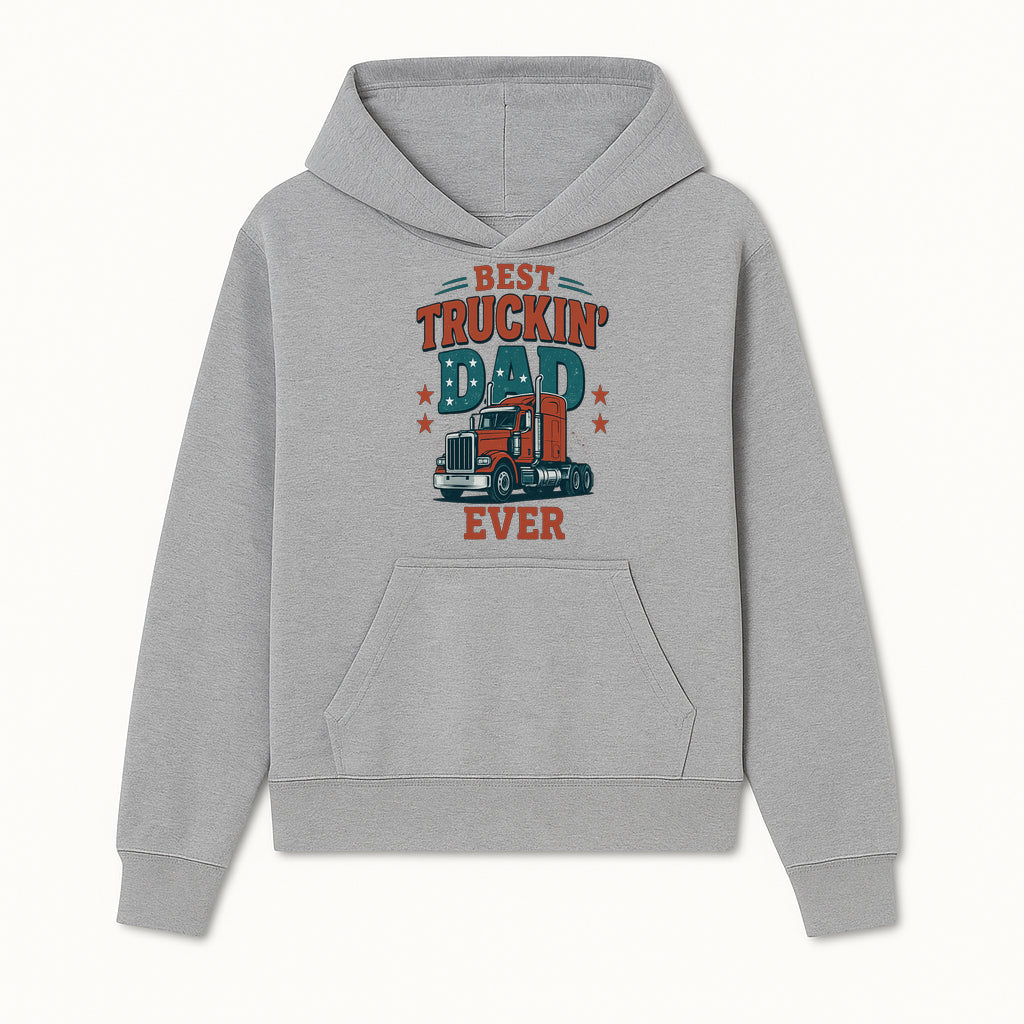 Best Truckin' Dad Ever Vintage Graphic Tee, Truck Driver Gift, Father's Day Apparel, Cool Dad Shirt, Heavy-Duty Design - Hoodie 1758556413281.jpg