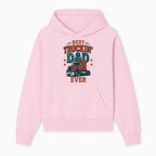 Best Truckin' Dad Ever Vintage Graphic Tee, Truck Driver Gift, Father's Day Apparel, Cool Dad Shirt, Heavy-Duty Design - Hoodie 1758556413512.jpg