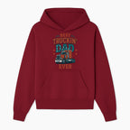 Best Truckin' Dad Ever Vintage Graphic Tee, Truck Driver Gift, Father's Day Apparel, Cool Dad Shirt, Heavy-Duty Design - Hoodie 1758556413743.jpg