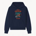 Best Truckin' Dad Ever Vintage Graphic Tee, Truck Driver Gift, Father's Day Apparel, Cool Dad Shirt, Heavy-Duty Design - Hoodie 1758556413874.jpg