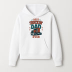 Best Truckin' Dad Ever Vintage Graphic Tee, Truck Driver Gift, Father's Day Apparel, Cool Dad Shirt, Heavy-Duty Design - Hoodie 1758556414258.jpg