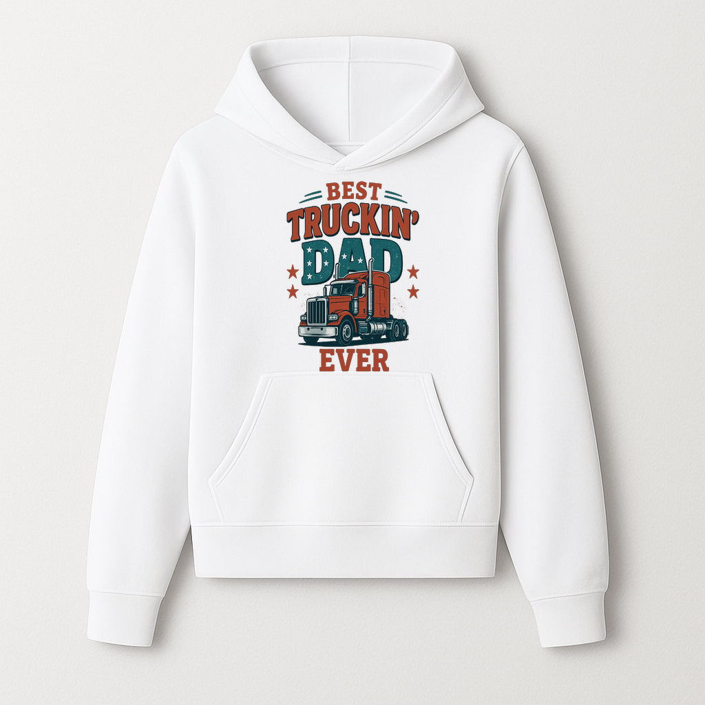 Best Truckin' Dad Ever Vintage Graphic Tee, Truck Driver Gift, Father's Day Apparel, Cool Dad Shirt, Heavy-Duty Design - Hoodie 1758556414258.jpg