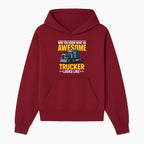 Awesome Trucker Graphic Tee | Perfect Gift for Truck Drivers | Fun Trucking Apparel | Bold Statement Shirt for Truck Lovers - Hoodie 1758556414328.jpg